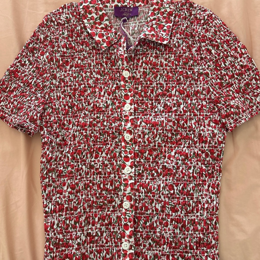JCrew - Liberty Button-Up Shirt - S - NWT